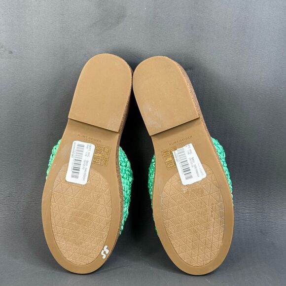 Women’s Kurt Geiger London Eagle Crochet Cork Slide Sandals shoes size 9.5 (40) - Picture 7 of 8